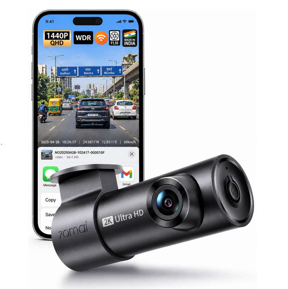 70mai M310 2K Plus Dash Cam by 70mai — official product photo of the dash cam