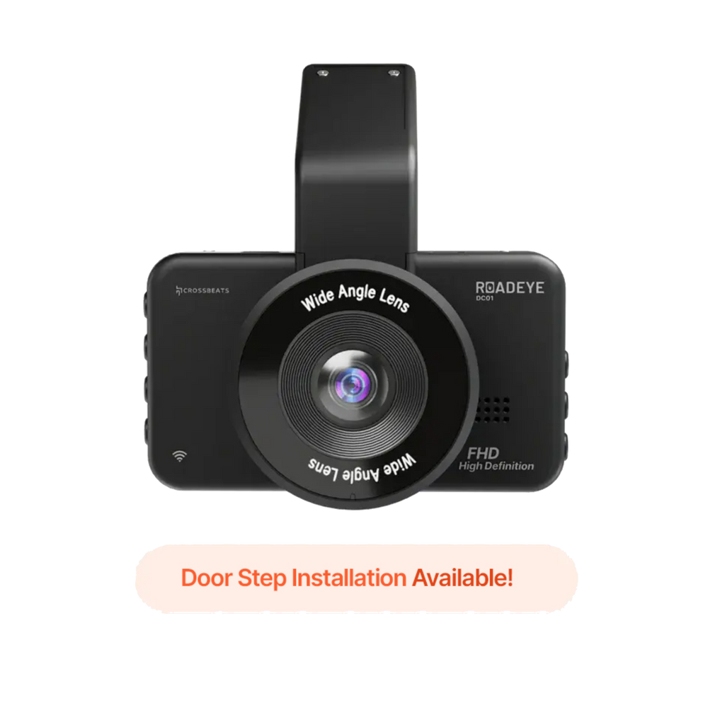 Crossbeats RoadEye DC01 1080p Dash Cam by Crossbeats — official product photo of the dash cam