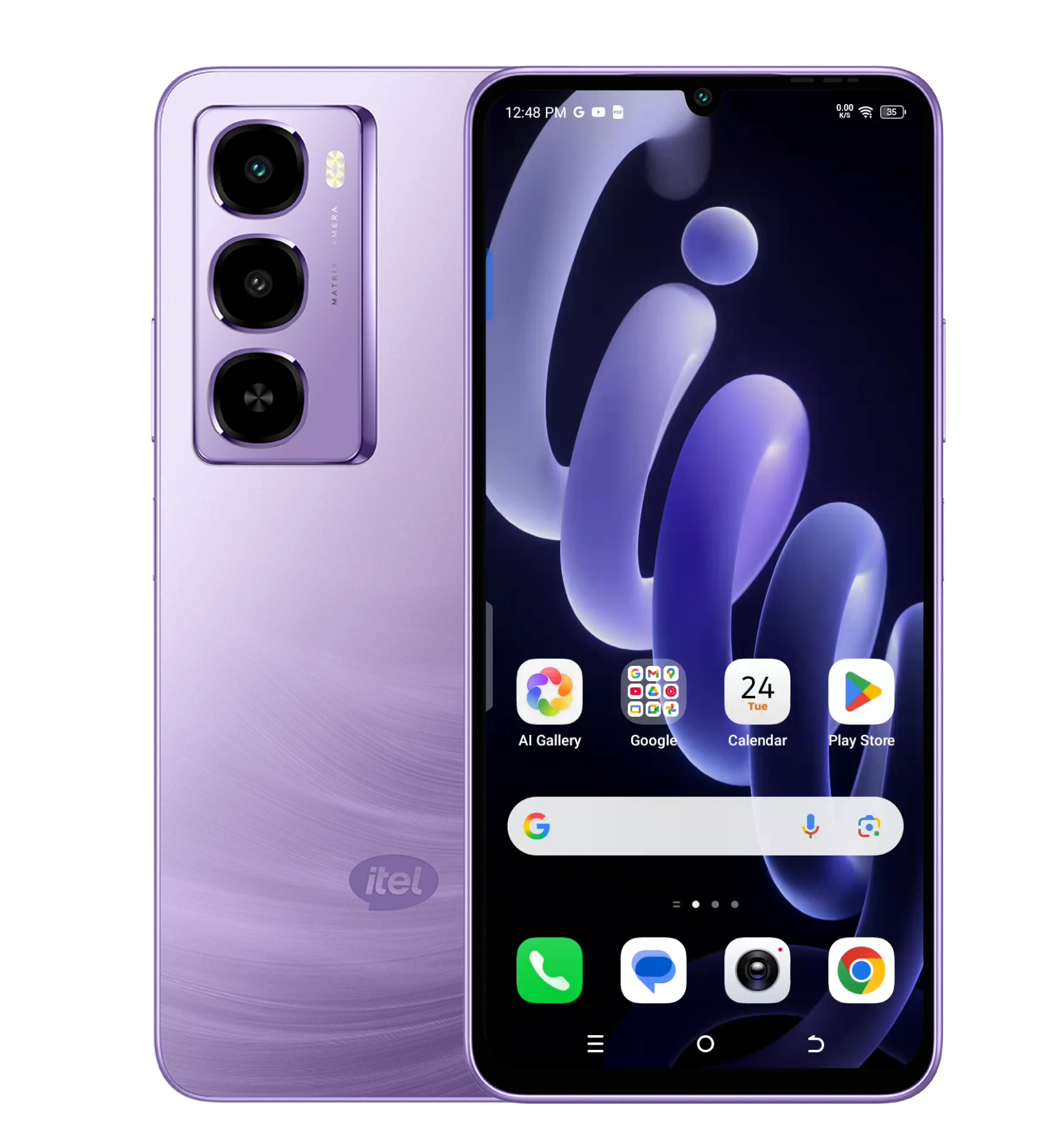 itel City 100 official image