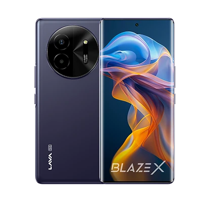 Lava Blaze X 5G official product image