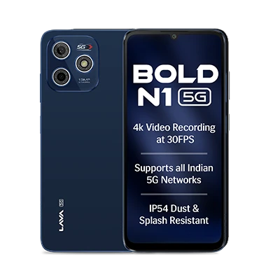 Lava Bold N1 5G official product image