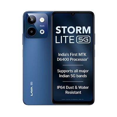 Lava Storm Lite 5G official product image