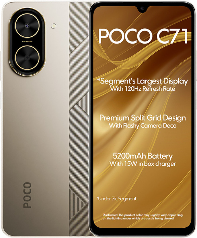 POCO C71 official image