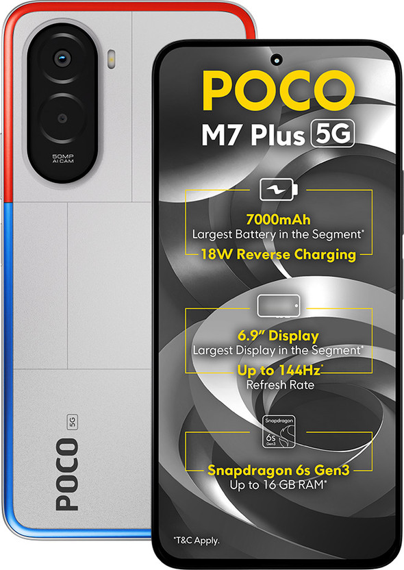 POCO M7 Plus 5G official product image