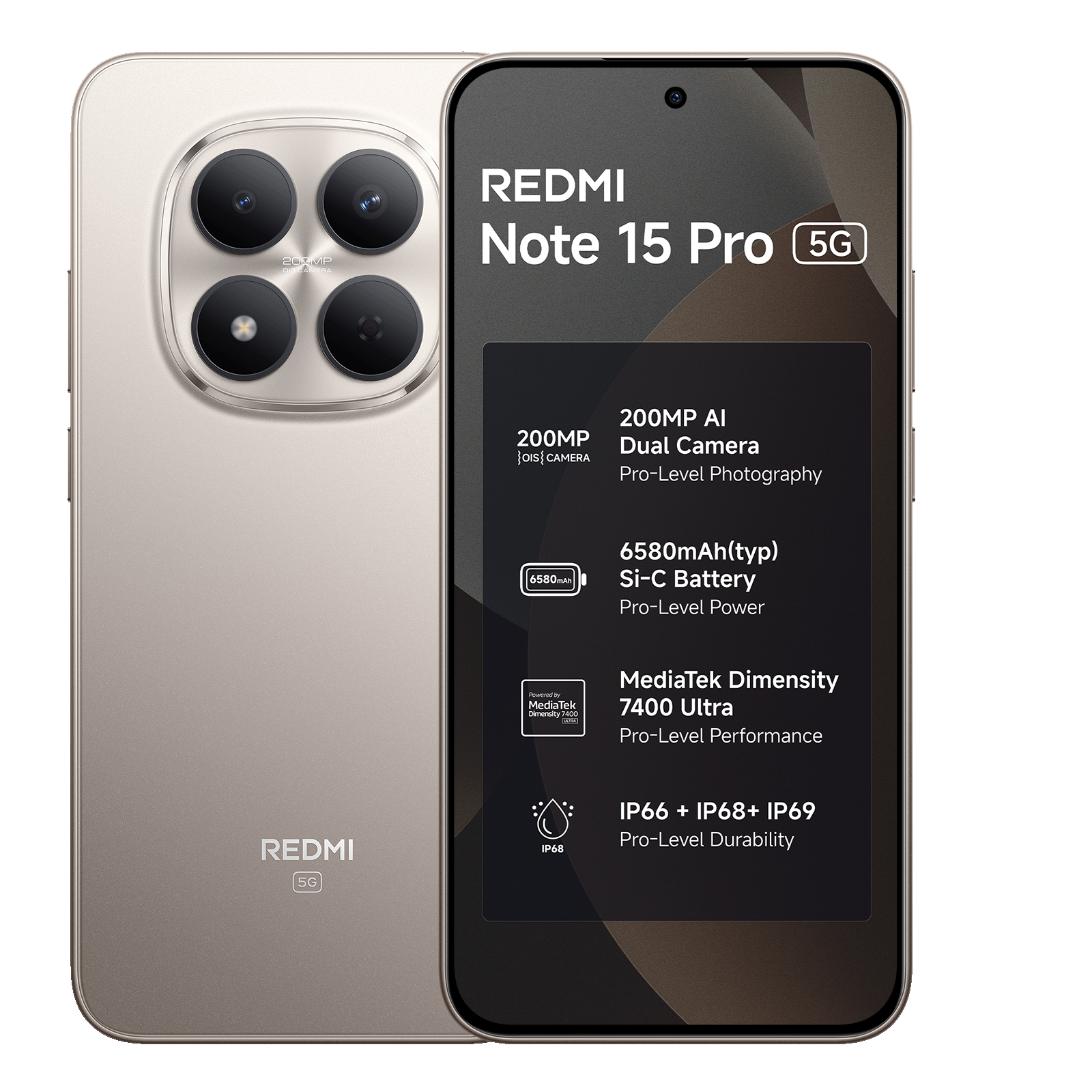 Redmi Note 15 Pro 5G official image