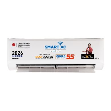 Panasonic 1 Ton 3 Star Wi-Fi Inverter Split AC CS/CU-SU12BKY3W by Panasonic — official product image of the air conditioner