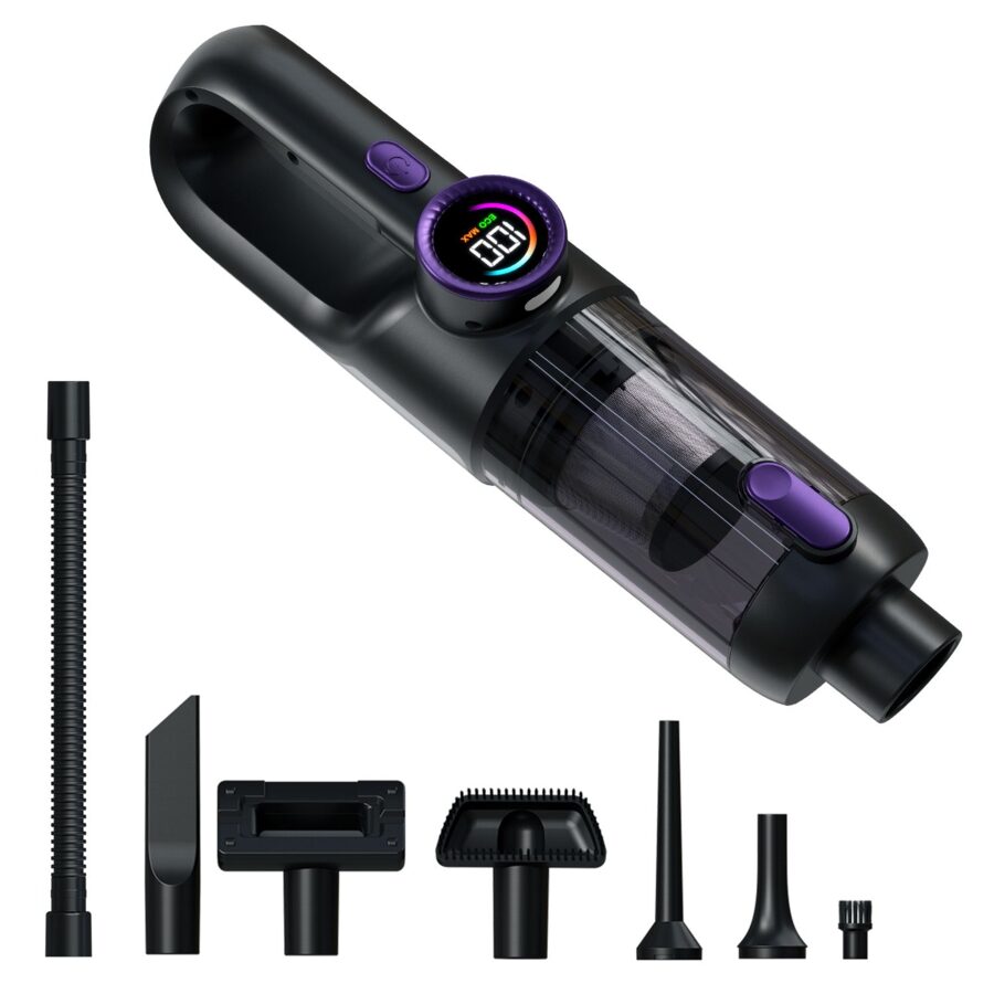 Portronics MopCop Prime vacuum cleaner by Portronics — product image showing the body, hose and cleaning head