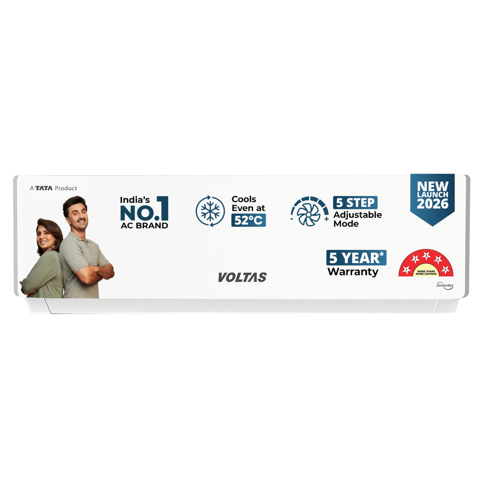 Voltas 2 Ton 5 Star Inverter Split AC 245INV Vectra Plush by Voltas — official product image of the air conditioner