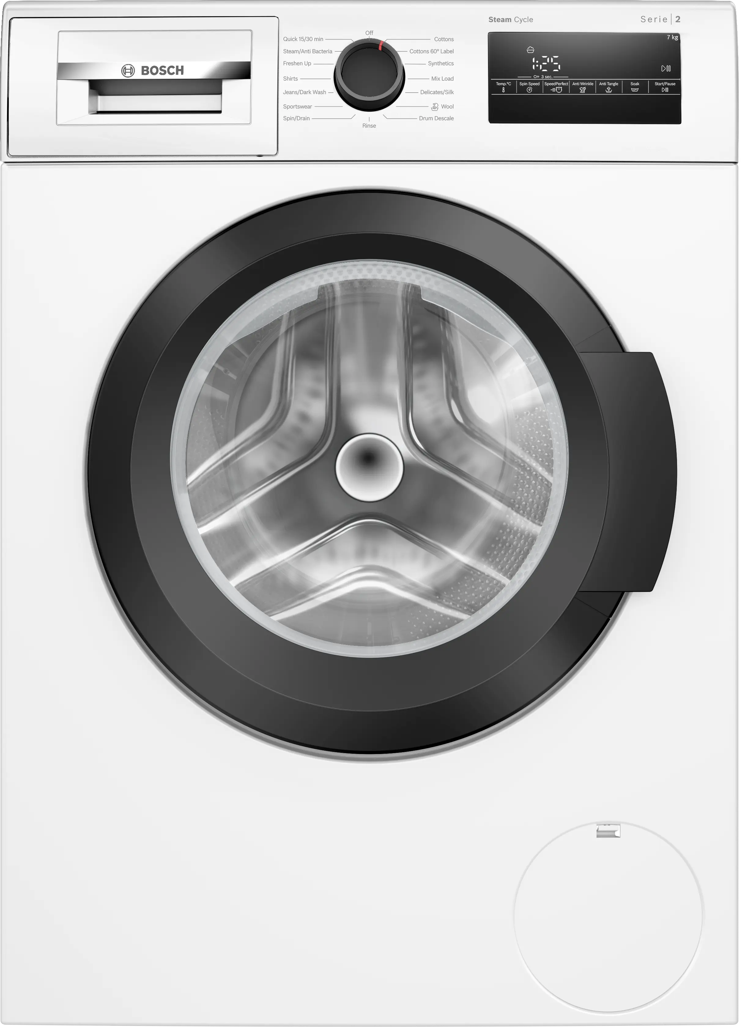 Bosch 7 kg Front Load Washing Machine (Series 2 WAJ24263IN) by Bosch — official product photo of the washing machine