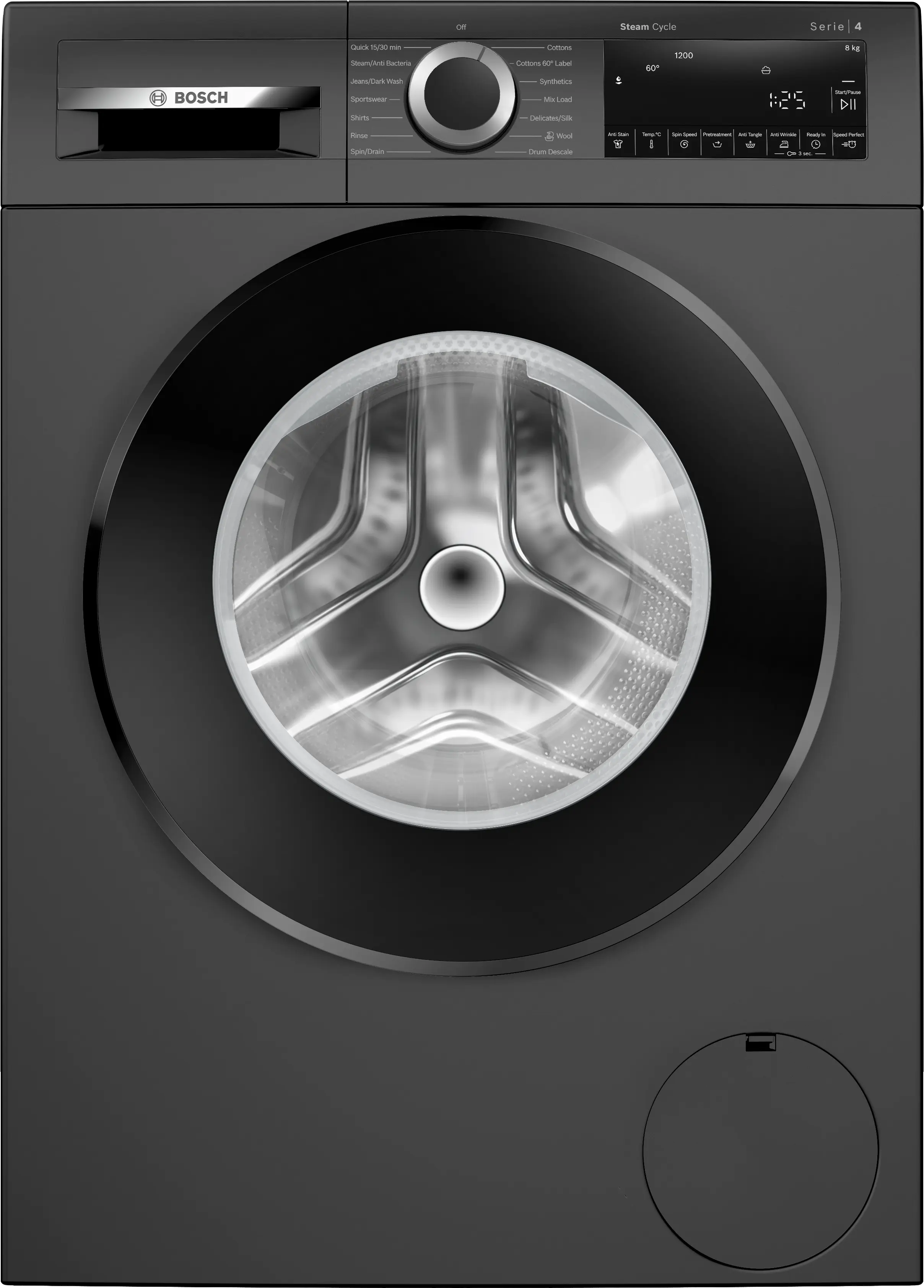 Bosch 8 kg Front Load Washing Machine (Series 4 WGA1320TIN) by Bosch — official product photo of the washing machine