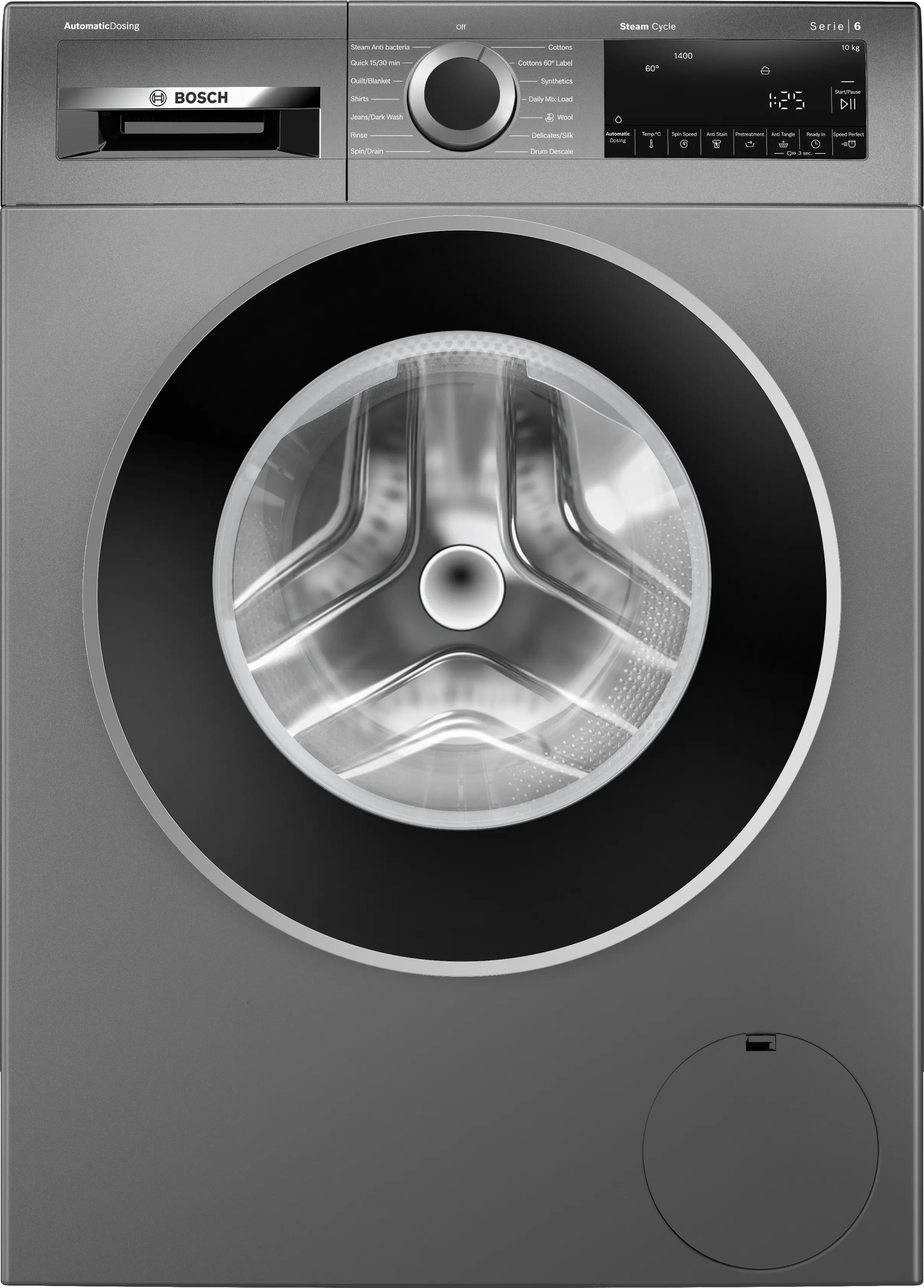 Bosch 10 kg Front Load Washing Machine (Series 6 WGA254IRIN) by Bosch — official product photo of the washing machine