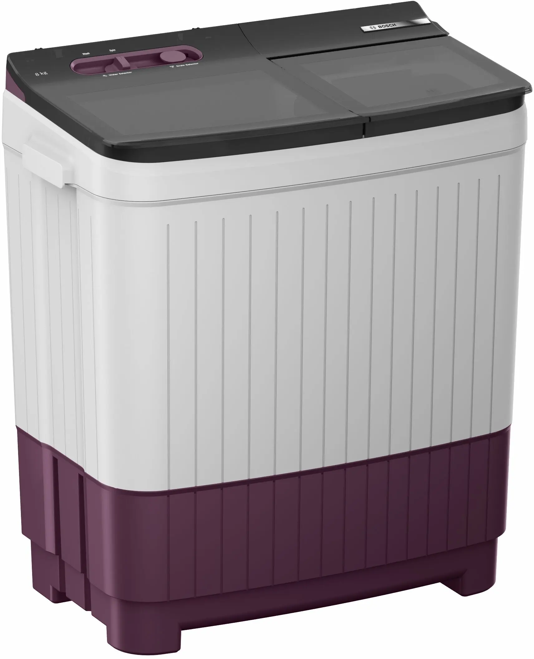 Bosch 8 kg Semi-Automatic Washing Machine (Series 4 WJP802V0IN) by Bosch — official product photo of the washing machine