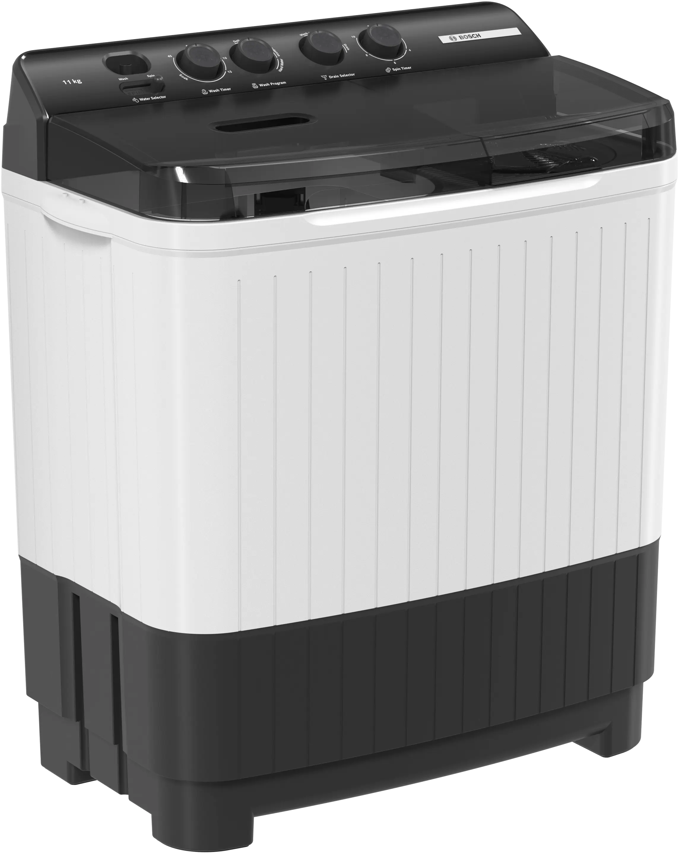 Bosch 11 kg Semi-Automatic Washing Machine (Series 2 WJZ115W0IN) by Bosch — official product photo of the washing machine