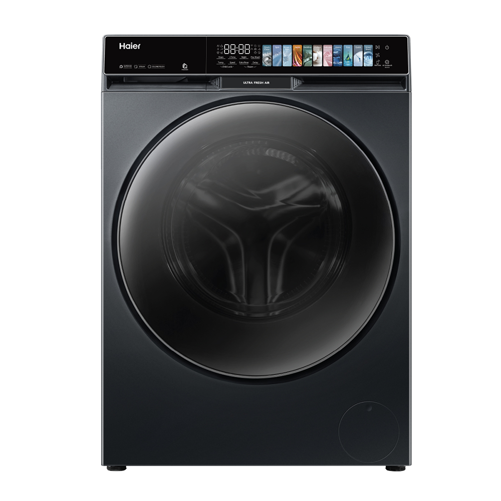 Haier 12 kg 5 Star Front Load Washing Machine (HW120-DM14F11BKU1) by Haier — official product photo of the washing machine