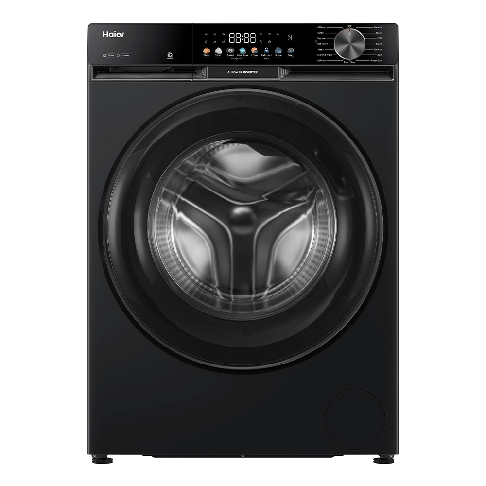 Haier 9 kg 5 Star Front Load Washing Machine (HW90-IM14F5BKU1) by Haier — official product photo of the washing machine