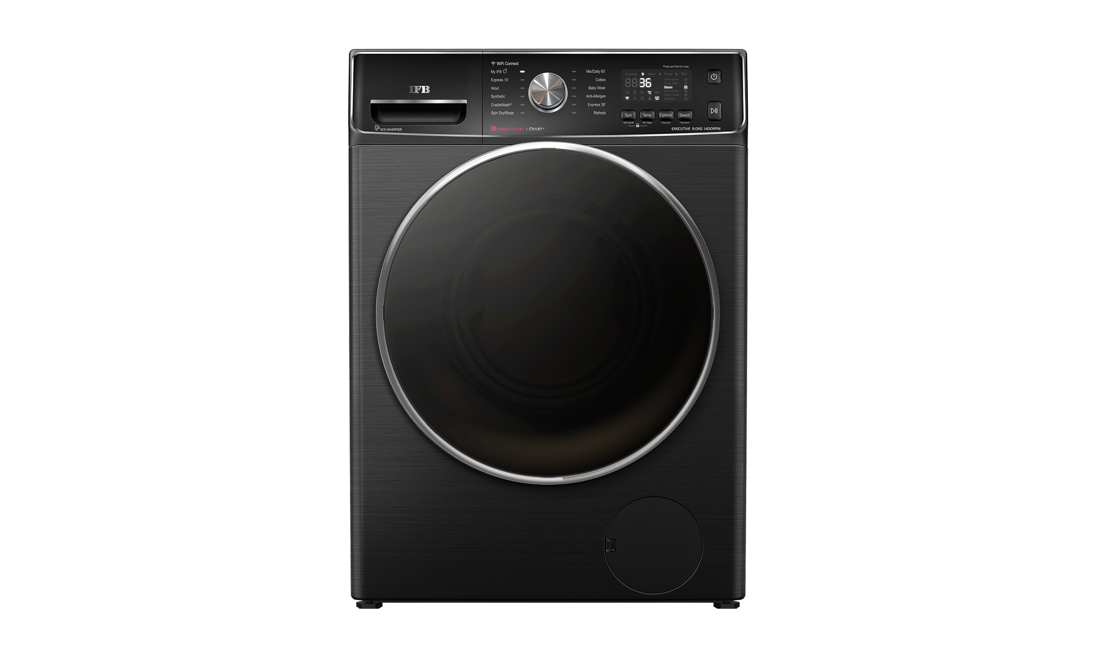 IFB 9 kg 5 Star Front Load Washing Machine (EXECUTIVE BHC 9014 SSLC) by IFB — official product photo of the washing machine
