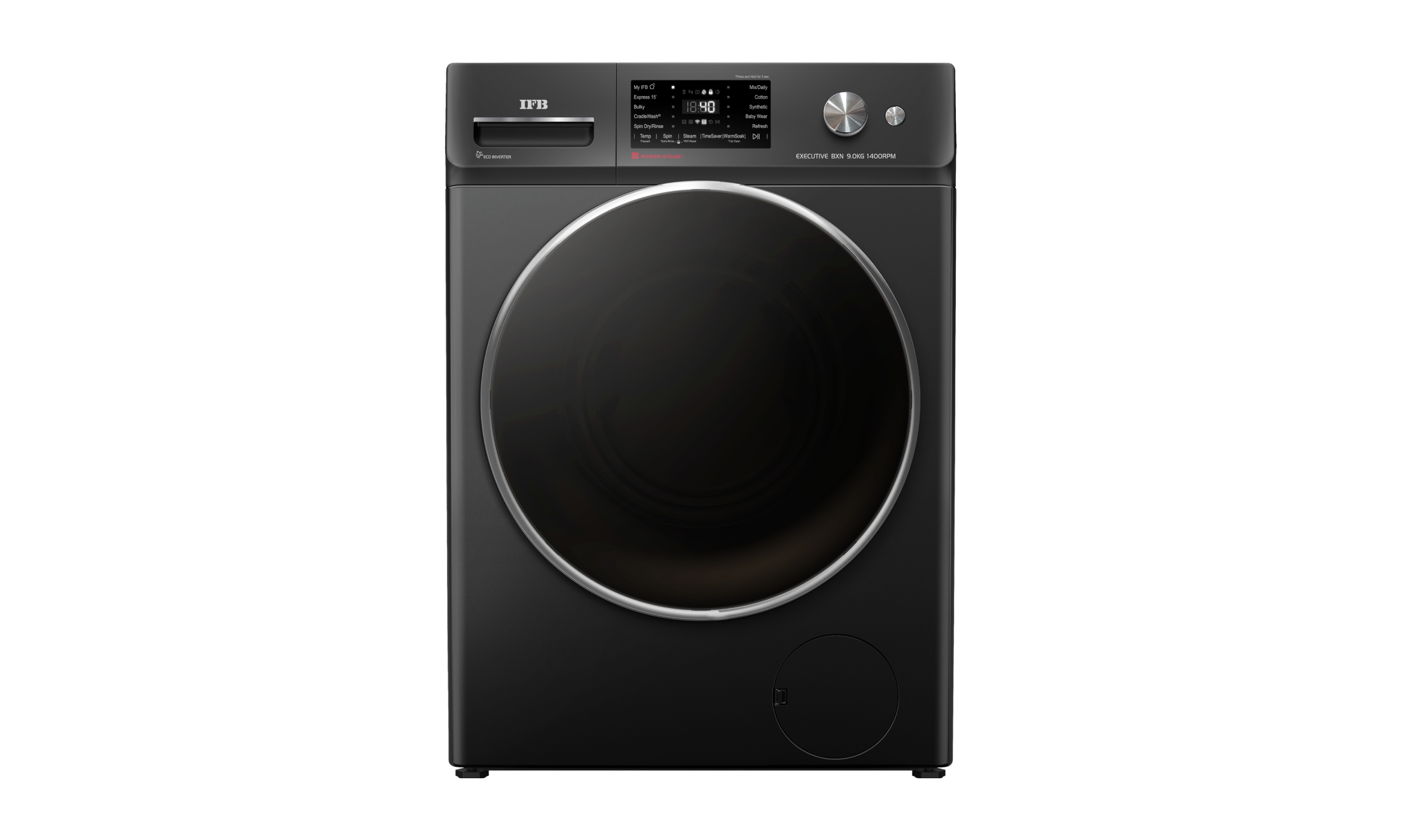 IFB 9 kg 5 Star Front Load Washing Machine (EXECUTIVE BXN 9014K CMS) by IFB — official product photo of the washing machine