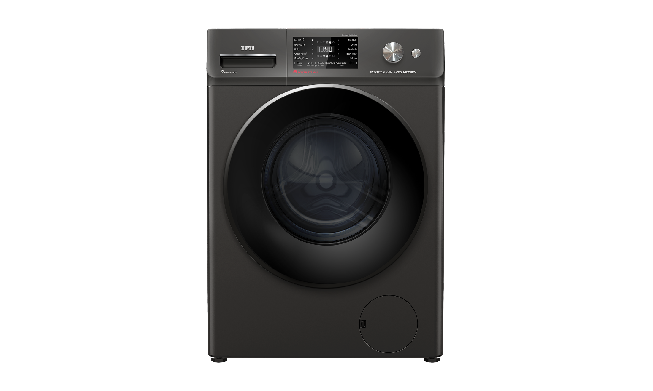 IFB 9 kg 5 Star Front Load Washing Machine (EXECUTIVE OXN 9014K CMS) by IFB — official product photo of the washing machine