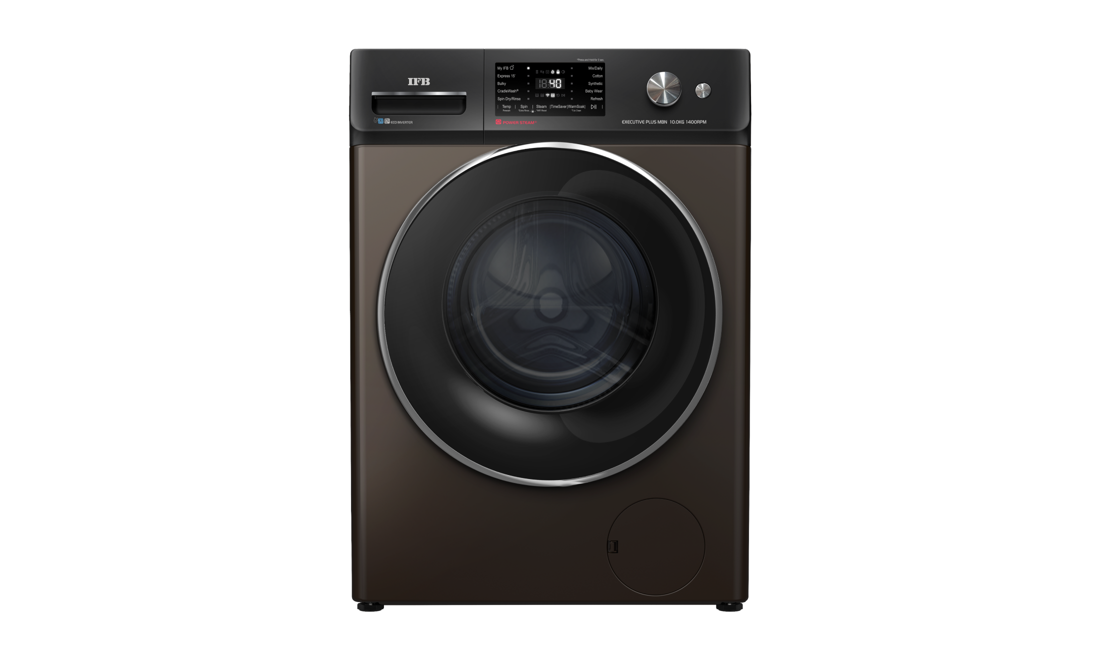 IFB 10 kg 5 Star Front Load Washing Machine (EXECUTIVE PLUS MBN 1014K CMS) by IFB — official product photo of the washing machine