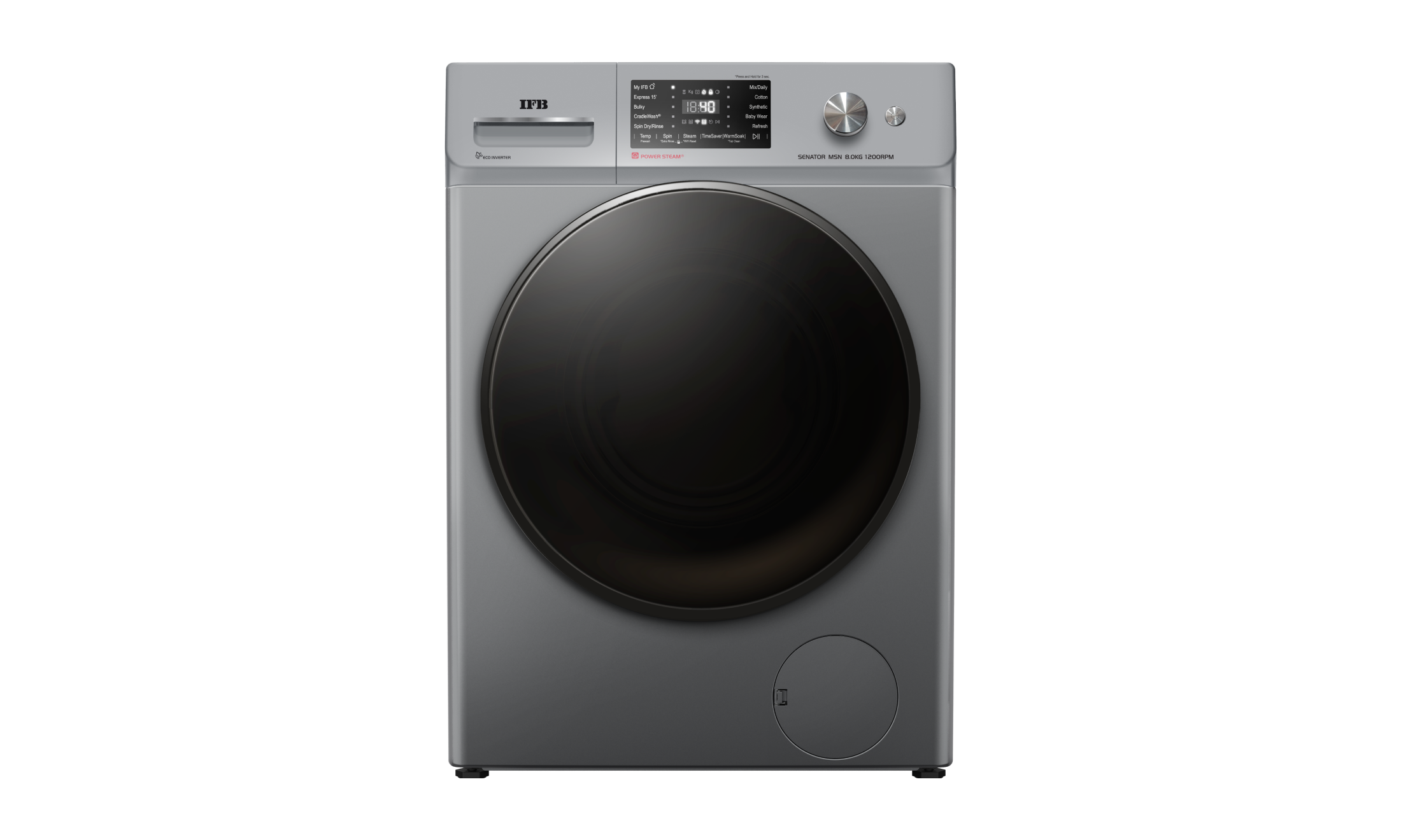 IFB 8 kg 5 Star Front Load Washing Machine (SENATOR MSN 8012K CMS) by IFB — official product photo of the washing machine