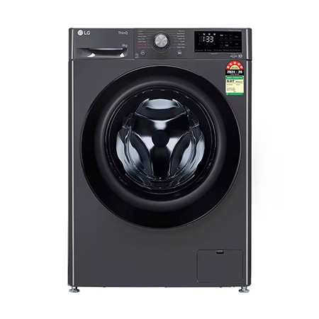 LG 8 kg 5 Star Front Load Washing Machine (FHP1208Z5M) by LG — official product photo of the washing machine