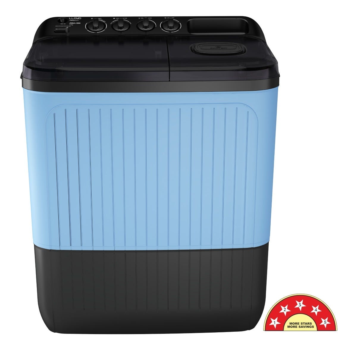 Lloyd 7 kg 5 Star Semi-Automatic Washing Machine (Aria GLWS705AODIB) by Lloyd — official product photo of the washing machine