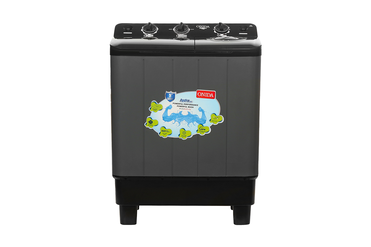 Onida 7 kg 5 Star Semi-Automatic Washing Machine (Hydrocare S70GR) by Onida — official product photo of the washing machine