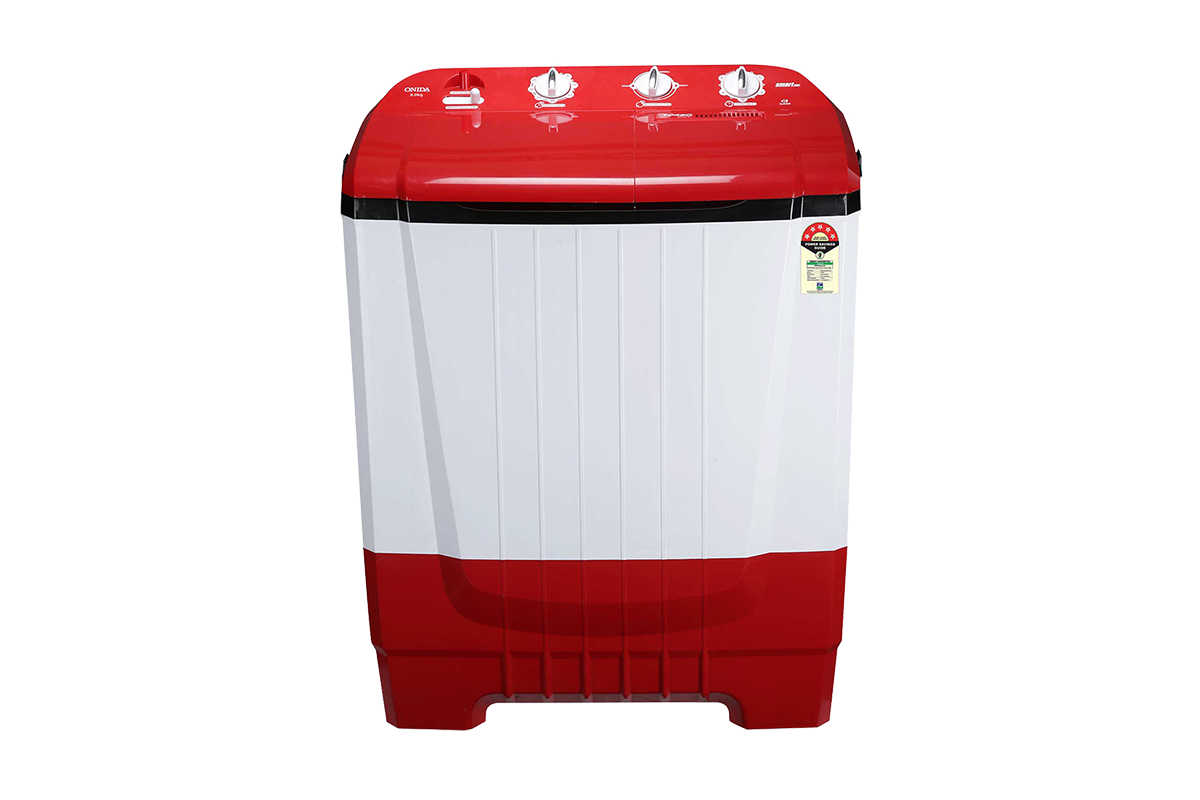 Onida 8 kg 5 Star Semi-Automatic Washing Machine (Smartcare S80ONR) by Onida — official product photo of the washing machine