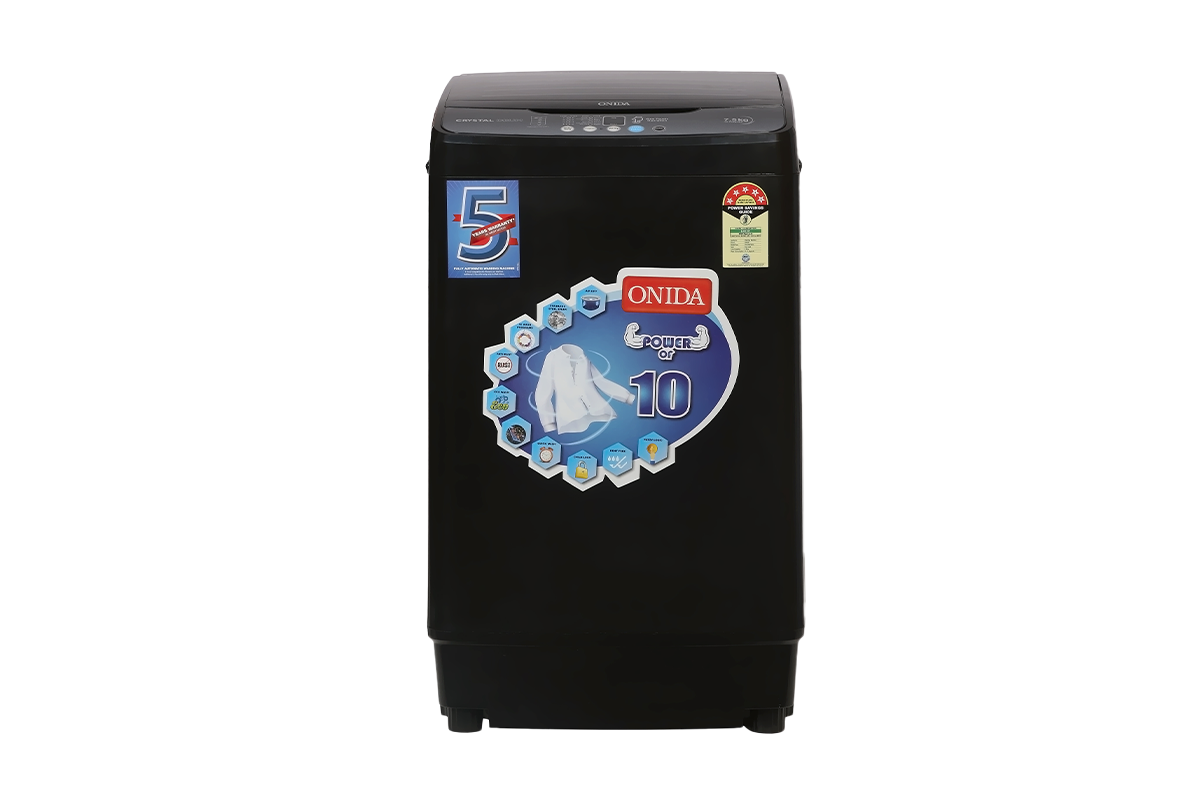 Onida 7.5 kg 5 Star Top Load Washing Machine (Crystal T80CGN) by Onida — official product photo of the washing machine