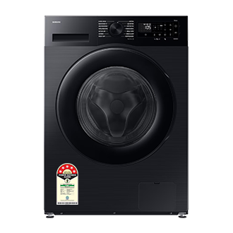 Samsung 12 kg Front Load Washer Dryer (WD12FG5B34BB) by Samsung — official product photo of the washing machine