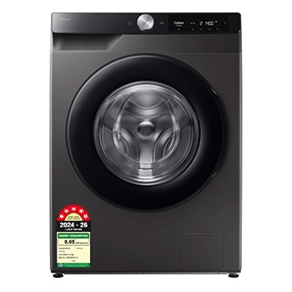 Samsung 8 kg Front Load Washing Machine (WW80T504DAX1) by Samsung — official product photo of the washing machine