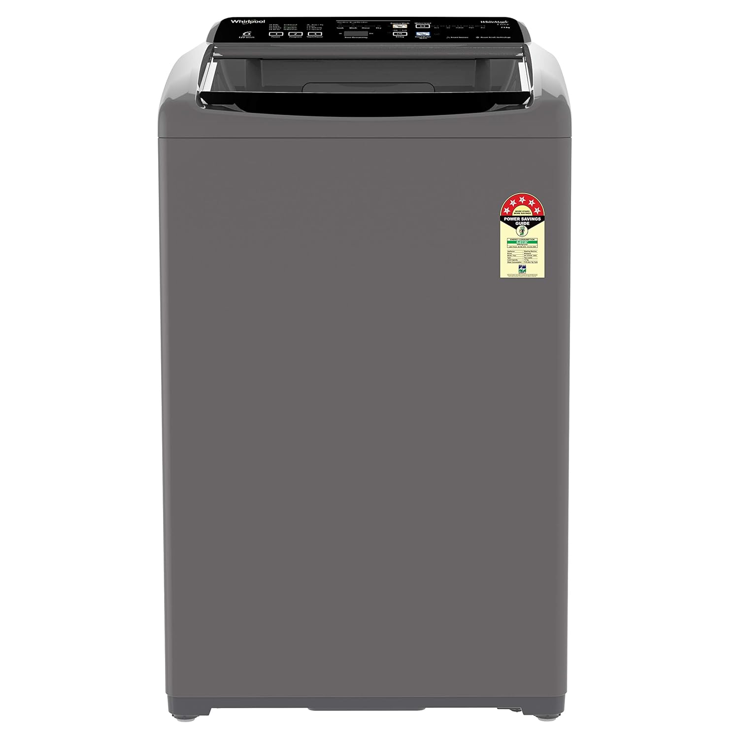 Whirlpool 7.5 kg 5 Star Top Load Washing Machine (WHITEMAGIC ELITE 7.5 10YMW) by Whirlpool — official product photo of the washing machine