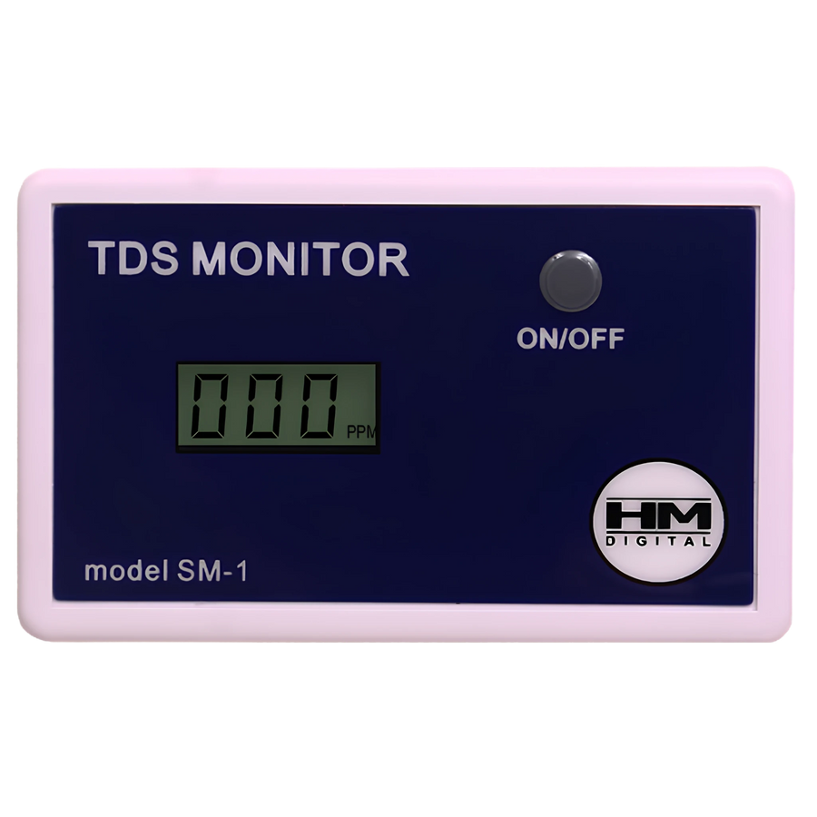 HM Digital SM-1: In-line Single TDS Monitor by HM Digital — official product photo of the water treatment product