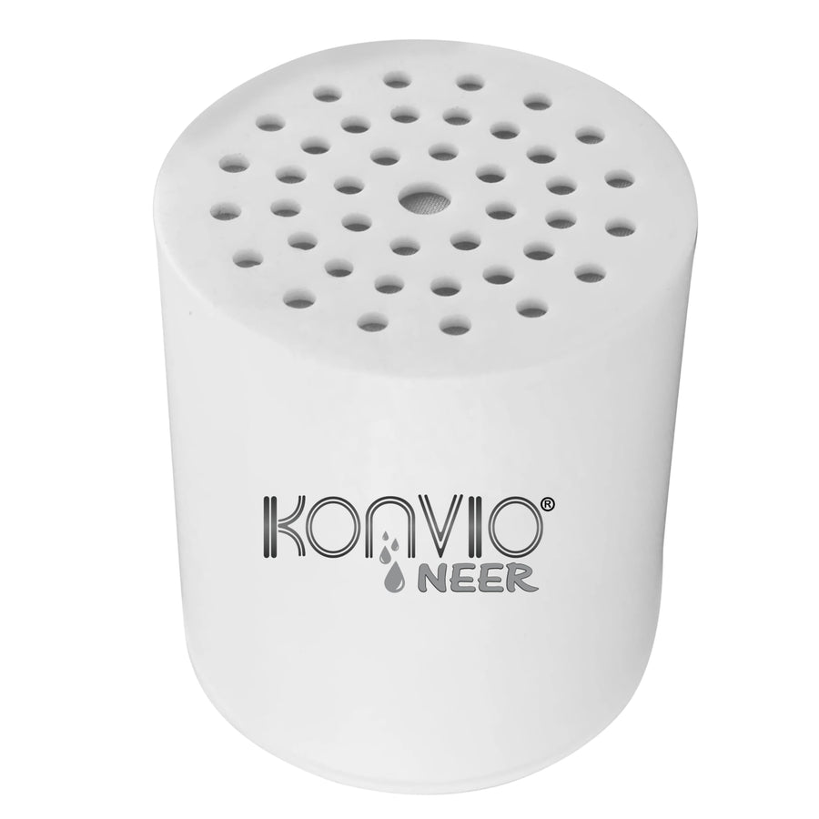 Konvio Neer Universal Shower Filter Cartridge for Hard Water by Konvio — official product photo of the water treatment product