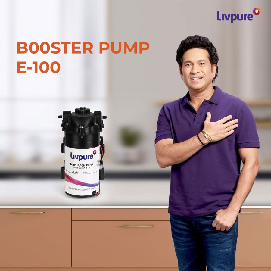Livpure Booster Pump E-100 by Livpure — official product photo of the water treatment product