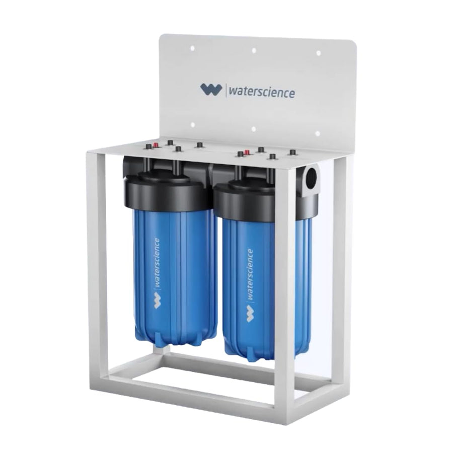 The Water Science MainLine Filter (10 inch, 1 bath, 2-stage) by The Water Science — official product photo of the water treatment product
