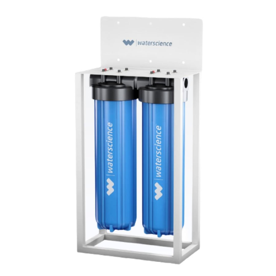 The Water Science MainLine Filter (20 inch, 2 bath, 2-stage) by The Water Science — official product photo of the water treatment product