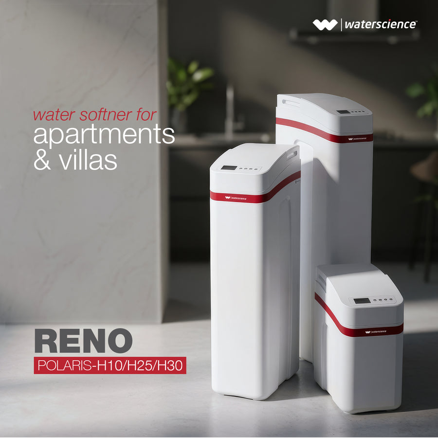 The Water Science RENO Polaris Fully automatic water-softener by The Water Science — official product photo of the water treatment product