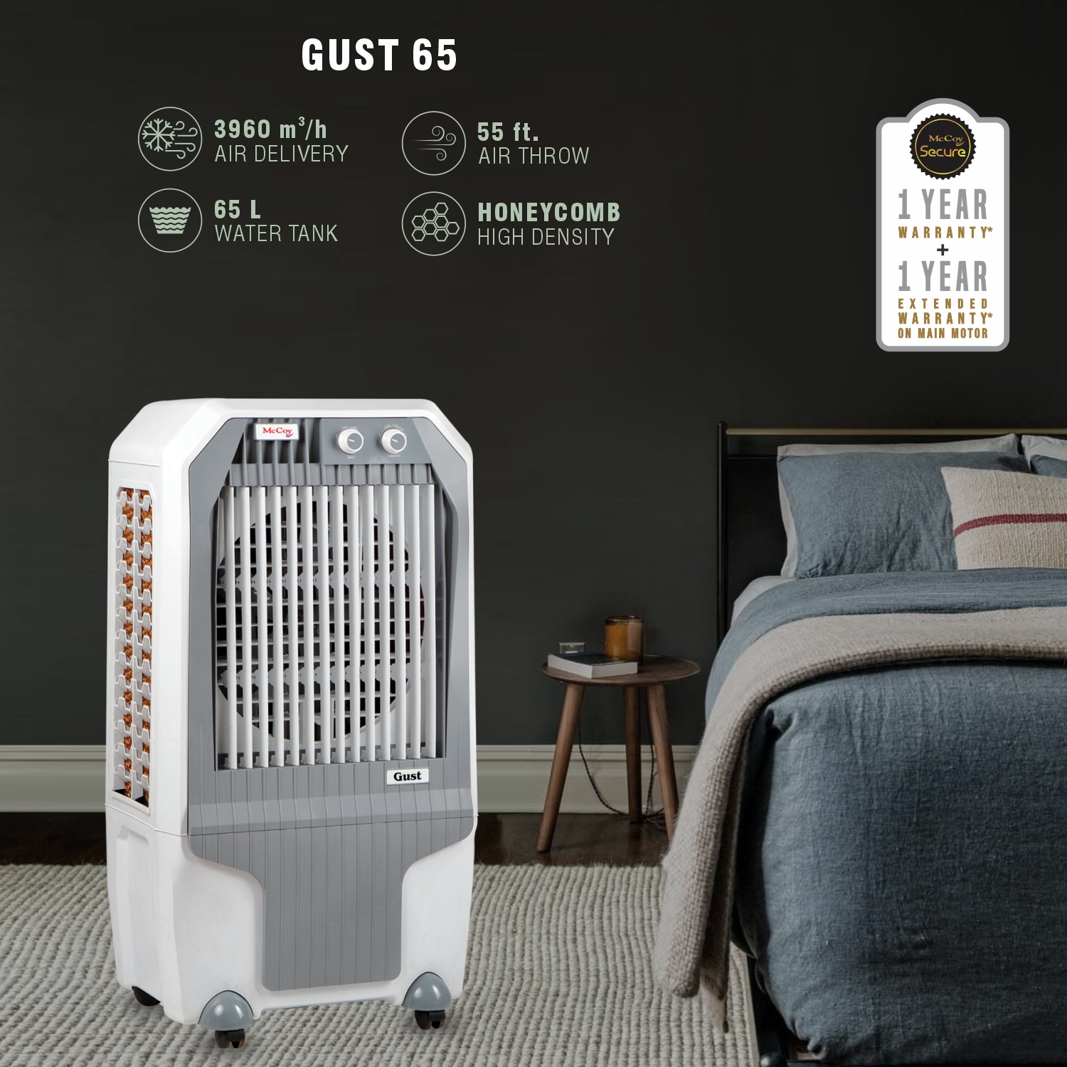 McCoy Gust 65L / 900L cooler purifier by McCoy — product image