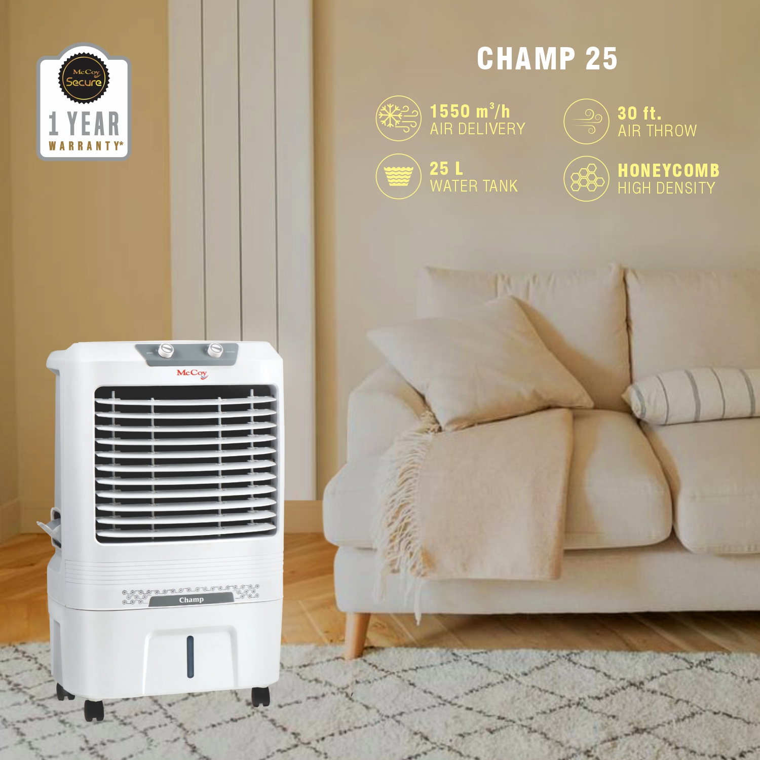 McCoy -Champ 25L DG cooler purifier by McCoy — product image