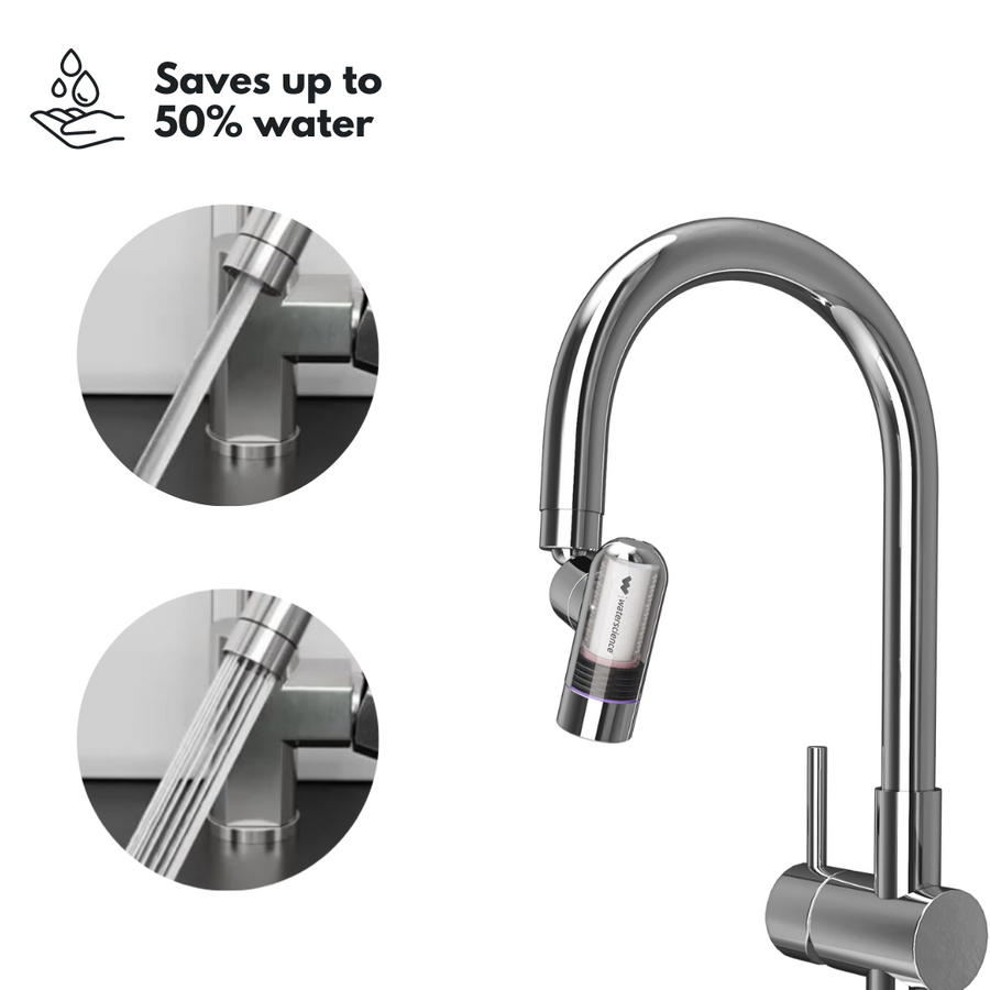 The Water Science KTF Kitchen Tap Extender with Sediment and Dust Filter by The Water Science — official product photo of the water treatment product