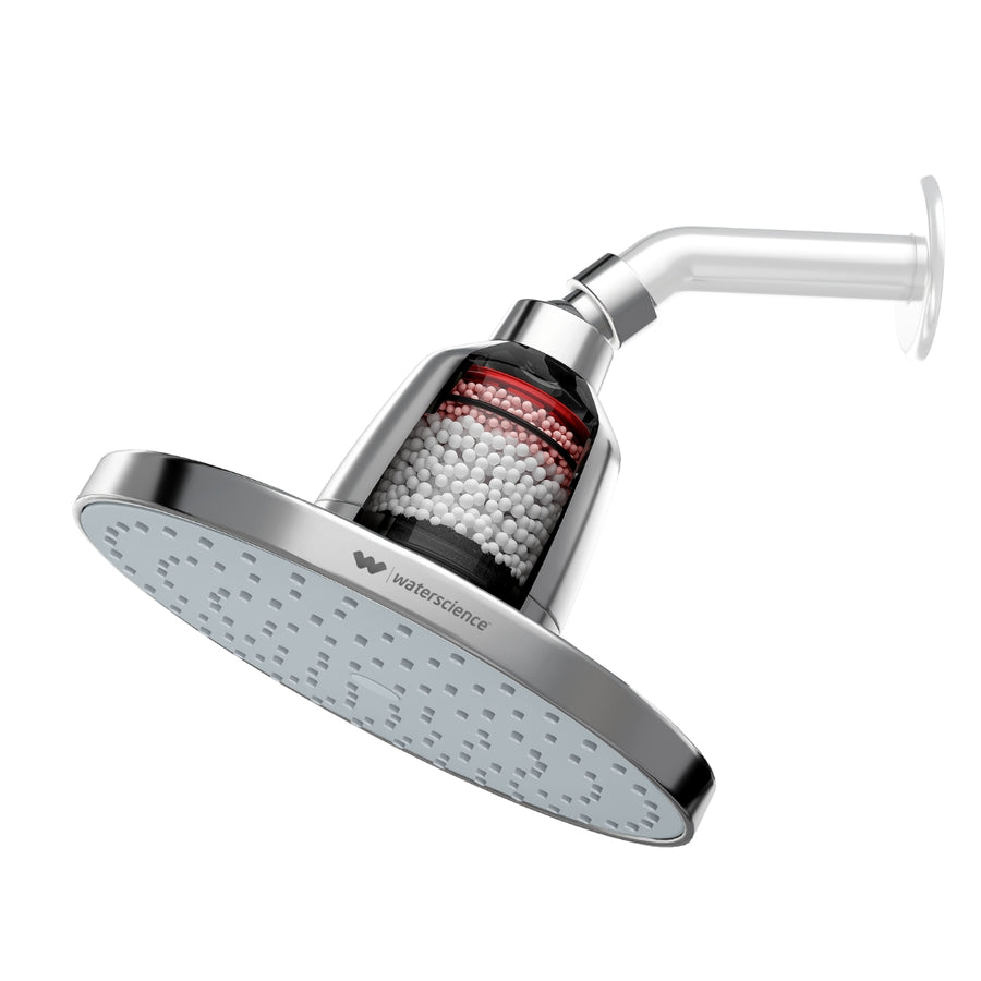 The Water Science Rain Shower Filter for Hard Water for Healthy Hair & Skin by The Water Science — official product photo of the water treatment product
