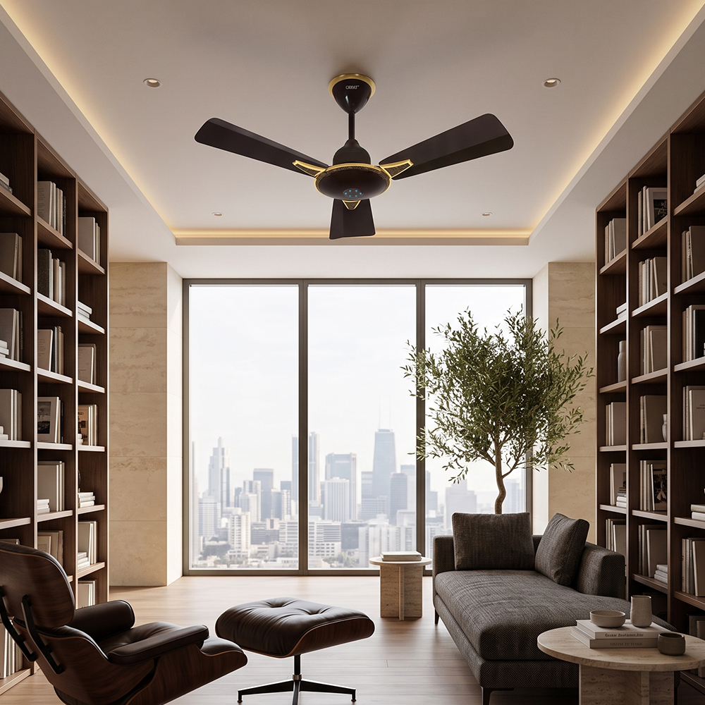Orpat BLDC Ceiling Fan – Moneysaver Prime One 900 S – 28W – Bakers fan purifier by Orpat — product image