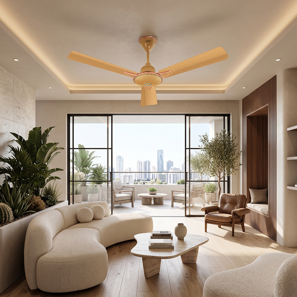 Orpat BLDC Ceiling Fan – Moneysaver Prime One S – 28W – Coco fan purifier by Orpat — product image