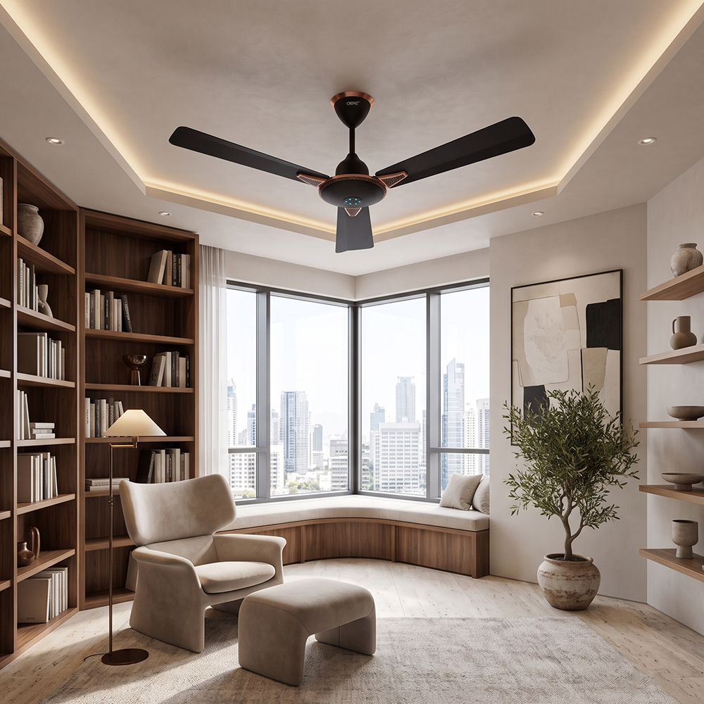 Orpat BLDC Ceiling Fan – Moneysaver Prime One S – 28W – Roast fan purifier by Orpat — product image