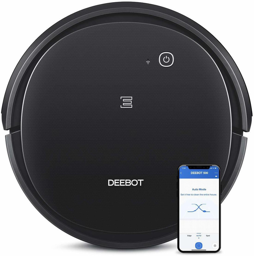 Ecovacs Deebot 500 vacuum cleaner by Ecovacs — product image showing the body, hose and cleaning head
