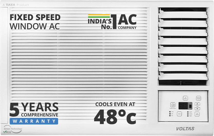 Voltas 1 Ton 3 Star Window AC 2025 by Voltas — official product image of the air conditioner
