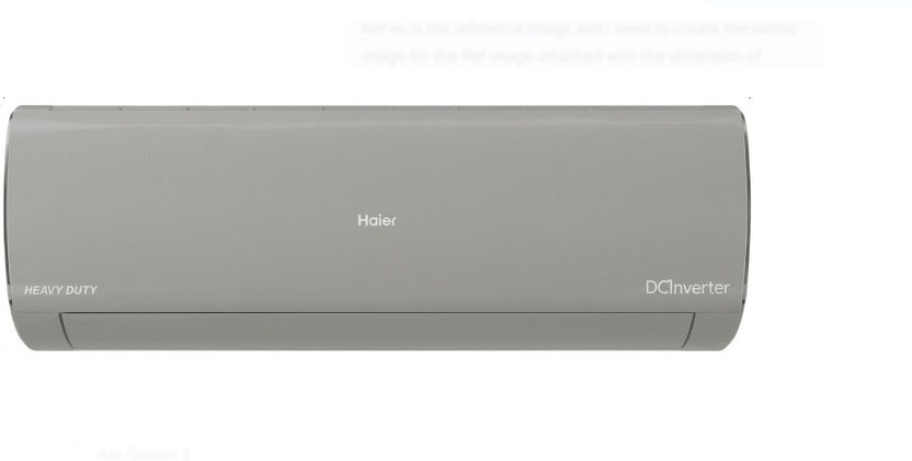 Haier 1.6 Ton 5 Star Inverter Split AC 2025 by Haier — official product image of the air conditioner