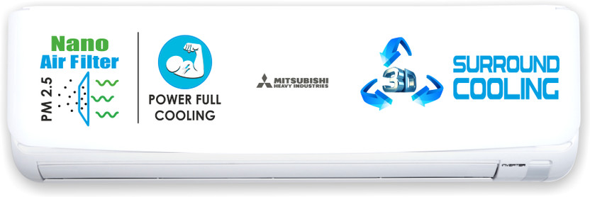 Mitsubishi Heavy 1.6 Ton 4 Star Inverter Split AC 2025 by Mitsubishi Heavy Industries — official product image of the air conditioner