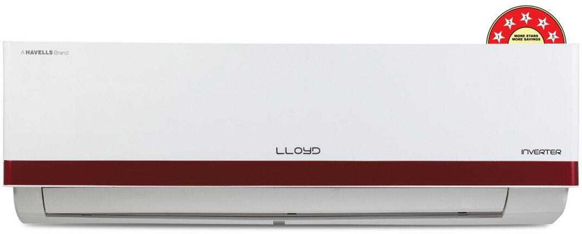 Lloyd 1 Ton 5 Star Inverter Split AC with Wi-Fi 2025 by Lloyd — official product image of the air conditioner